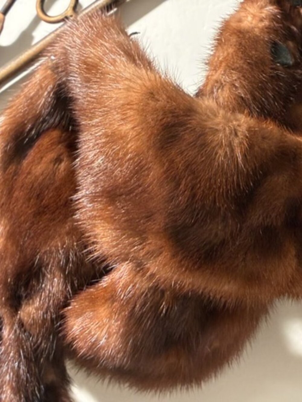 Vintage Mink Scarf